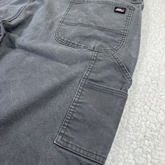 Dickies Jeans Men’s Size 42x30 Denim Canvas Carpenter Relaxed Fit Work Utility - Picture 6 of 12